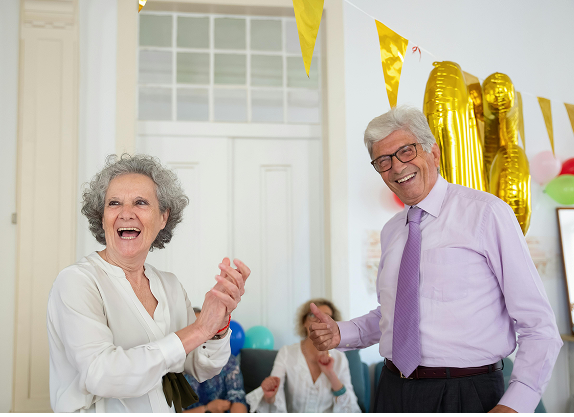 Senior couple enjoying retirement