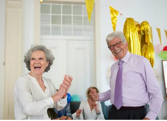 Senior couple enjoying retirement